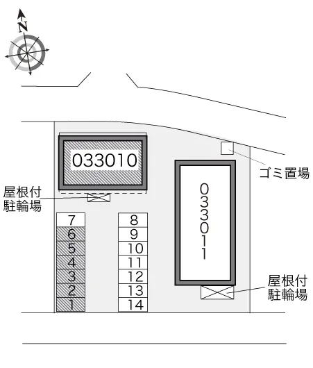 綾瀬市早川城山１丁目 月極駐車場